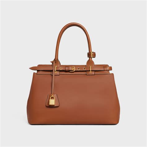 women celine conti bag in natural calfskin|CELINE CONTI BAG IN NATURAL CALFSKIN TAN .